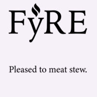 Pleased to Meat Stew Men's Staple Tee - Light Design