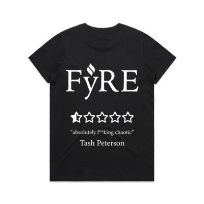 Absolutely F**king Chaotic Women's Tee - Dark Thumbnail