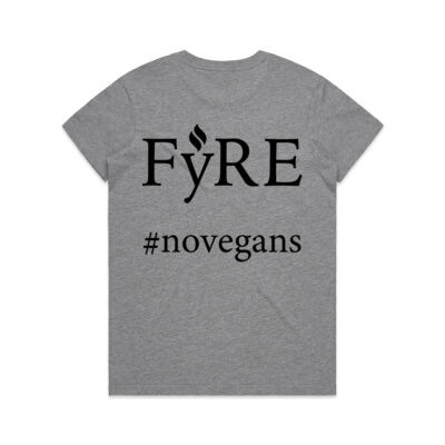 #novegans Women's Tee - Light Thumbnail
