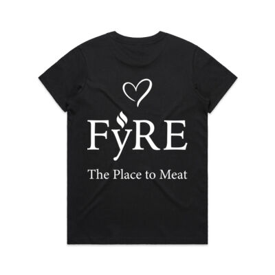 The Place To Meat Women's Tee - Dark Thumbnail