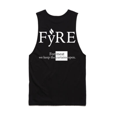 Meat Curtains Men's Tank - Dark Thumbnail