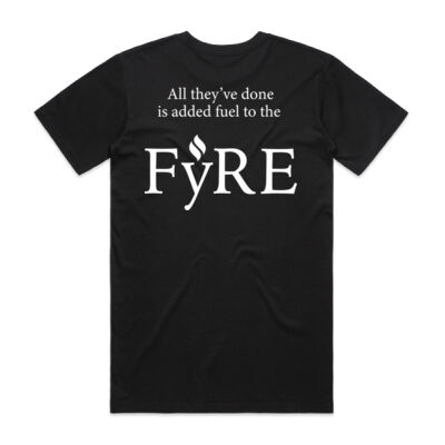 Added Fuel to the FyRE Men's Staple Tee - Dark Thumbnail