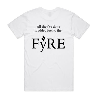 Added Fuel to the FyRE Men's Staple Tee - Light Thumbnail