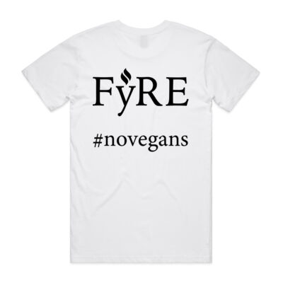 #novegans Men's Staple Tee - Light Thumbnail