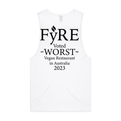 Worst Vegan Restaurant Men's Tank - Light Thumbnail
