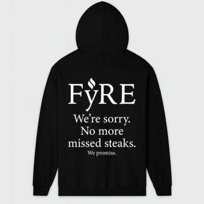 No More Missed Steaks Zipped Hoodie Thumbnail