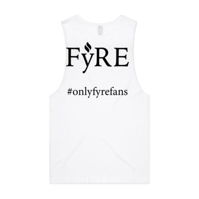 #onlyfyrefans Men's Tank - Light Thumbnail