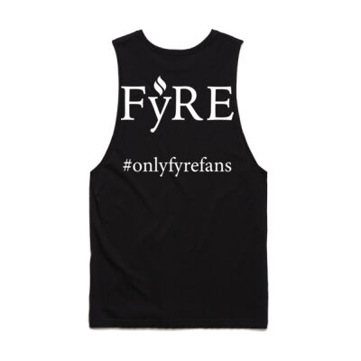 #onlyfyrefans Men's Tank - Dark Thumbnail